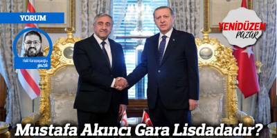 Mustafa Akıncı Gara Lisdadadır?