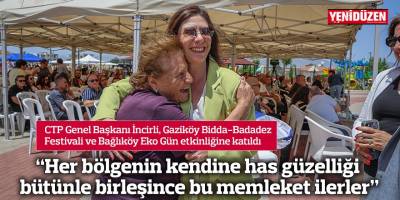 “Her bölgenin kendine has güzelliği bütünle birleşince bu memleket ilerler”