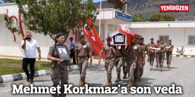 Mehmet Korkmaz'a son veda
