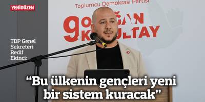 “Bu ülkenin gençleri yeni bir sistem kuracak”