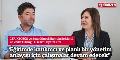 “Eğitimde katılımcı ve planlı bir yönetim anlayışı için çalışmalar devam edecek”