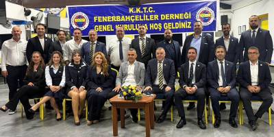 KKTC Fenerbahçeliler Derneği’nde Tolga Ahmet Raşit yeniden başkan seçildi