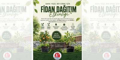 Girne Belediyesi abonelerine ücretsiz fidan dağıtacak