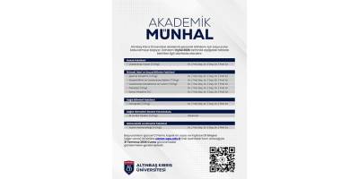 Altınbaş Kıbrıs Üniversitesi akademik personel alımı yapacak