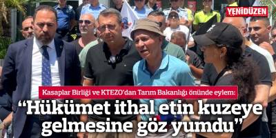 “Hükümet ithal etin kuzeye gelmesine göz yumdu”