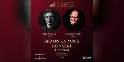 Senfoni orkestrası “Sezon Kapanış Konseri” 5 Haziran Cuma günü