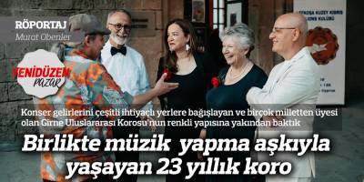 Birlikte müzik  yapma aşkıyla yaşayan 23 yıllık koro