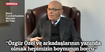“Özgür Özel ve arkadaşlarının yanında olmak hepimizin boynunun borcu”