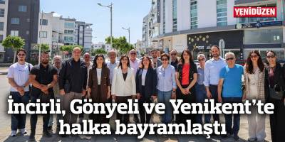 İncirli, Gönyeli ve Yenikent’te halka bayramlaştı