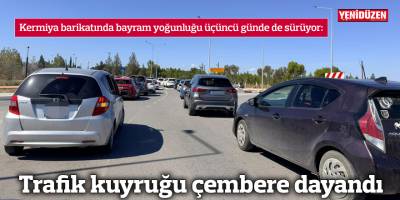 Güneye geçişlerdeki yoğunluk devam ediyor