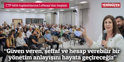 “Güven veren, şeffaf ve hesap verebilir bir yönetim anlayışını hayata geçireceğiz”