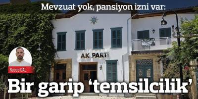 Bir garip ‘temsilcilik’