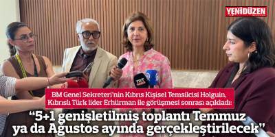 “5+1 genişletilmiş toplantı Temmuz ya da Ağustos ayında gerçekleştirilecek”