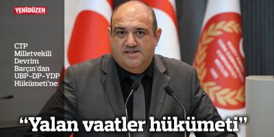 “Yalan vaatler hükümeti”