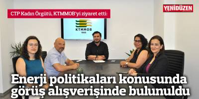 CTP Kadın Örgütü, KTMMOB’yi ziyaret etti