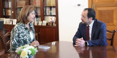 Hristodulidis bugün Holguin ile görüşüyor