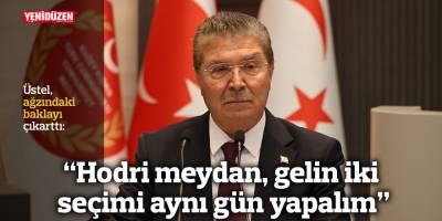 “Hodri meydan, gelin iki seçimi aynı gün yapalım”&nbsp;