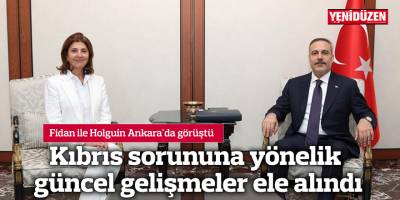 Fidan ile Holguin Ankara'da görüştü