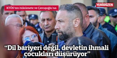 “Dil bariyeri değil, devletin ihmali çocukları düşürüyor”