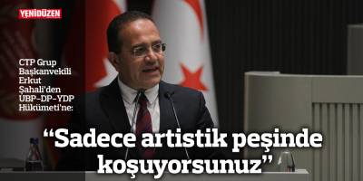 “Sadece artistik peşinde koşuyorsunuz”