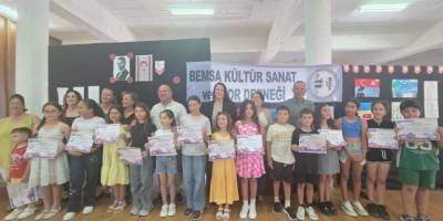 “Atatürk ve Çocuk” konulu resim ve şiir yarışması ödül töreni yapıldı