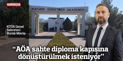“AÖA sahte diploma kapısına dönüştürülmek isteniyor”