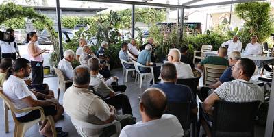Erhürman, Mesarya bölgesinde yurttaşlarla bir araya geldi
