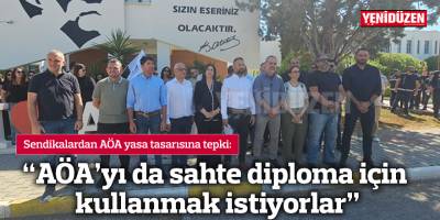 “AÖA’yı da sahte diploma için kullanmak istiyorlar”
