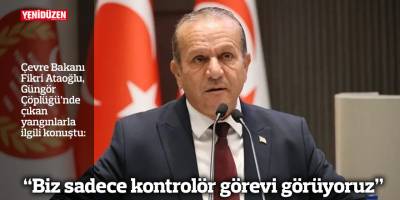 “Biz sadece kontrolör görevi görüyoruz”