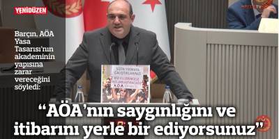 “AÖA’nın saygınlığını ve itibarını yerle bir ediyorsunuz”