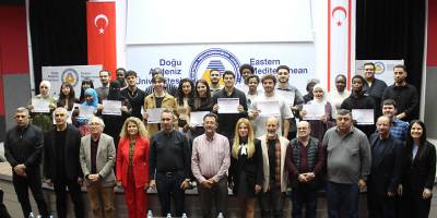 DAÜ Matematik Bölümü’nde Şeref ve Yüksek Şeref Sertifika Töreni düzenlendi