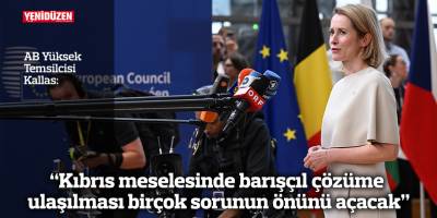 “Kıbrıs meselesinde barışçıl çözüme ulaşılması birçok sorunun önünü açacak”