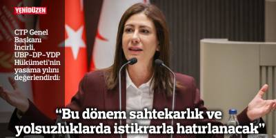 “Bu dönem sahtekarlık ve yolsuzluklarda istikrarla hatırlanacak”