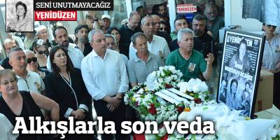 Alkışlarla son veda
