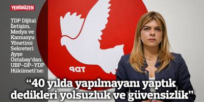 “40 yılda yapılmayanı yaptık dedikleri yolsuzluk ve güvensizlik”