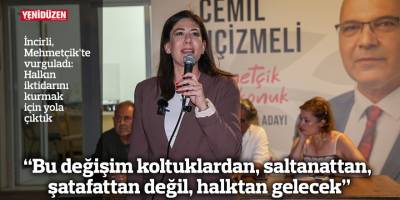 “Bu değişim koltuklardan, saltanattan, şatafattan değil, halktan gelecek”