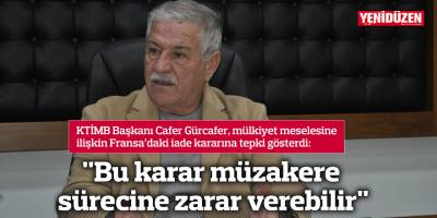 "Bu karar müzakere sürecine zarar verebilir"