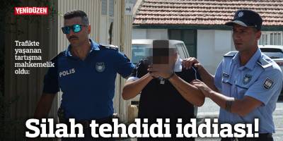 Silah tehdidi iddiası!