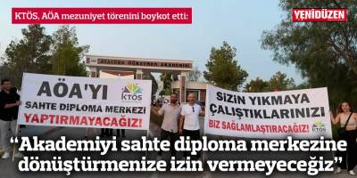“Akademiyi sahte diploma merkezine dönüştürmenize izin vermeyeceğiz”