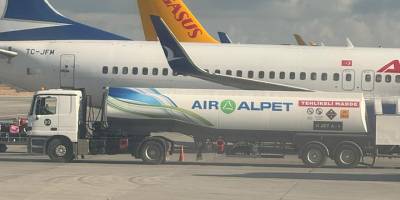 Alpet Kıbrıs, Ercan Havalimanı'ndaki havayollarına jet yakıtı hizmeti sunuyor