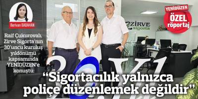 “Sigortacılık yalnızca poliçe düzenlemek değildir”