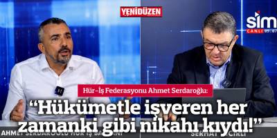 “Hükümetle işveren her zamanki gibi nikahı kıydı!”