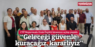 “Geleceği güvenle kuracağız, kararlıyız”