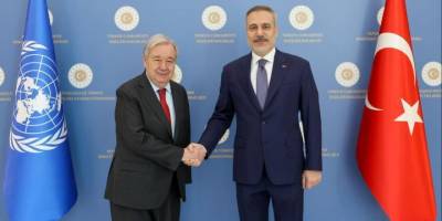 Fidan, Guterres ile telefonda görüştü