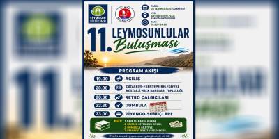 11. Leymosunlular buluşması 25 Temmuz'da