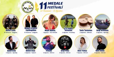 Dikmen 11 Meşale Festivali başlıyor