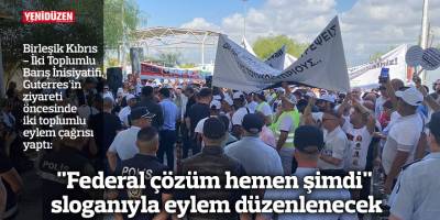 "Federal çözüm hemen şimdi"  sloganıyla eylem düzenlenecek