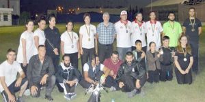 Okçular açık alanda yarıştı