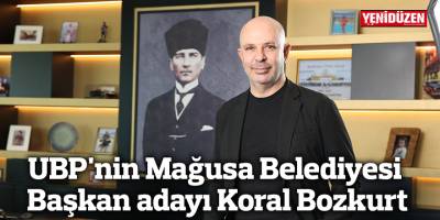 UBP'nin Mağusa Belediyesi Başkan adayı Koral Bozkurt