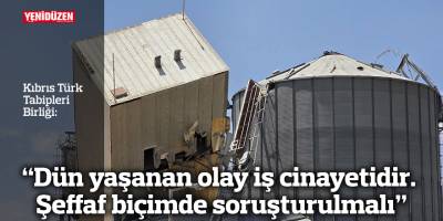 "Dün yaşanan olay iş cinayetidir. Şeffaf biçimde soruşturulmalı"